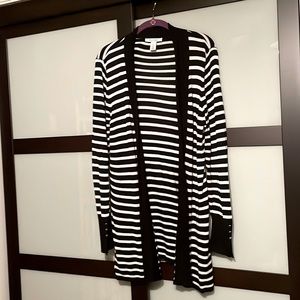 White House Black Market striped sweater